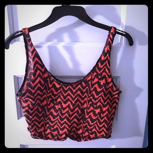 Black and orange crop